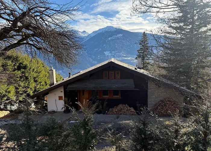 Apartamento La Licorne - Cozy Alpine Hideaway In Diogne Crans-Montana